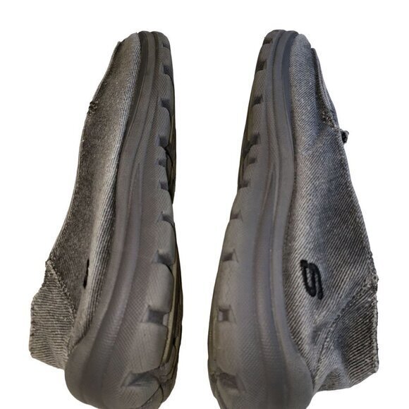 Skechers Relaxed Fit Memory Foam Slip-On‎ Mens Shoes Size 11 Gray Pre-Owned - Picture 4 of 11